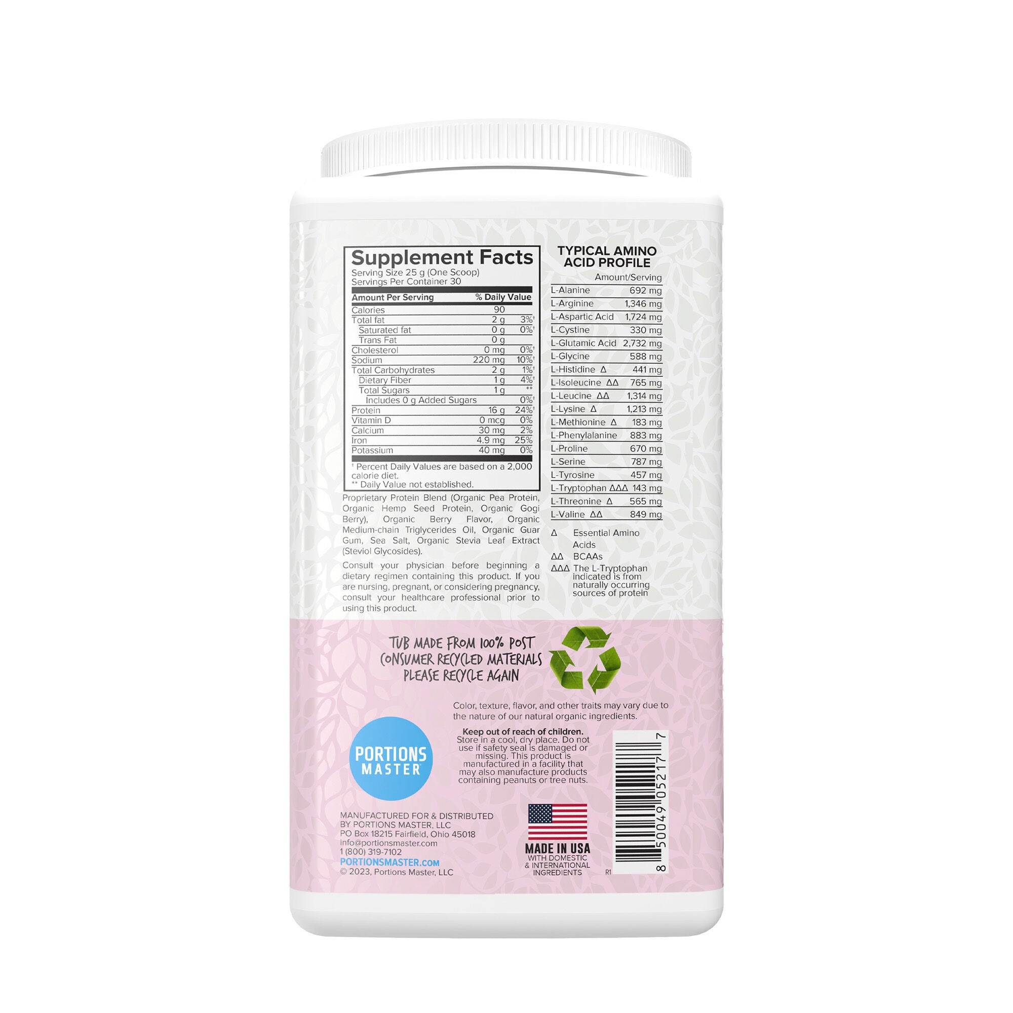 Vegan Protein Blend - Berry (30 Servings)  | GNC